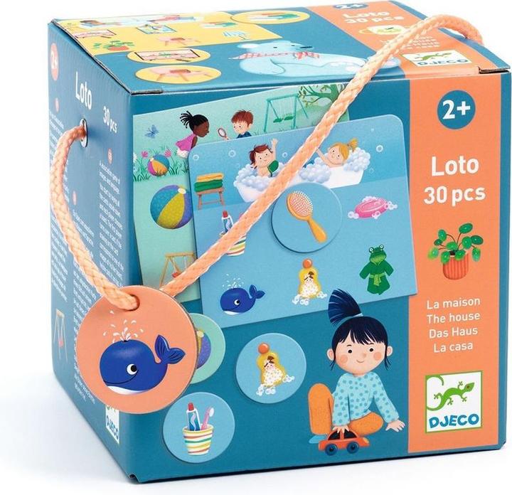 Djeco Loto??aidimas - Namai (30 vnt.)