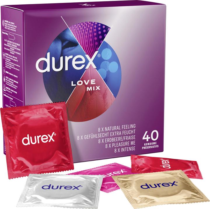 Actual product image Durex Love Mix (40 pcs.)