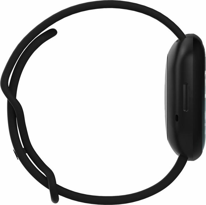 Produktbild Deltalabs Fitbit Versa 4 / Versa 3 / Sense 2 / Sense Silikon Sport Armband - Schwarz (Silikon, Fitbit Versa 3, Fitbit Versa 4, Fitbit Sense 2)