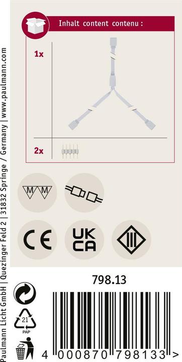 Produktbild Paulmann MaxLED Connector