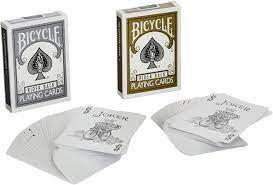 Bicycle Fahrradset - Prestige 2 Container (Gold & Silber)