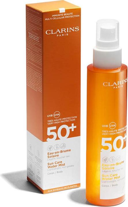 Produktbild Clarins Sun Care Water Mist (Sonnenspray, SPF 50, 150 ml, 202 g)
