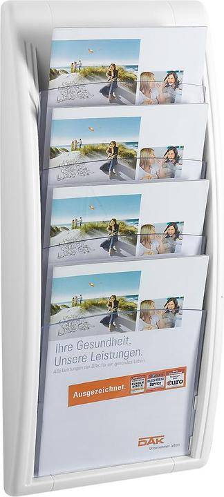 Immagine prodotto Paperflow Porta opuscoli da parete Quickfit, DIN A4 (A4)