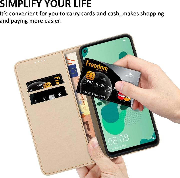 Produktbild Cadorabo Book Hülle mit Print (Huawei Mate 30 Lite)