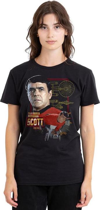 Actual product image Unisex Adult Chief Engineer Scott T-Shirt (L)