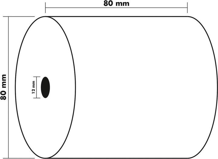 Actual product image Exacompta Thermal roll for cash registers and computer cash registers