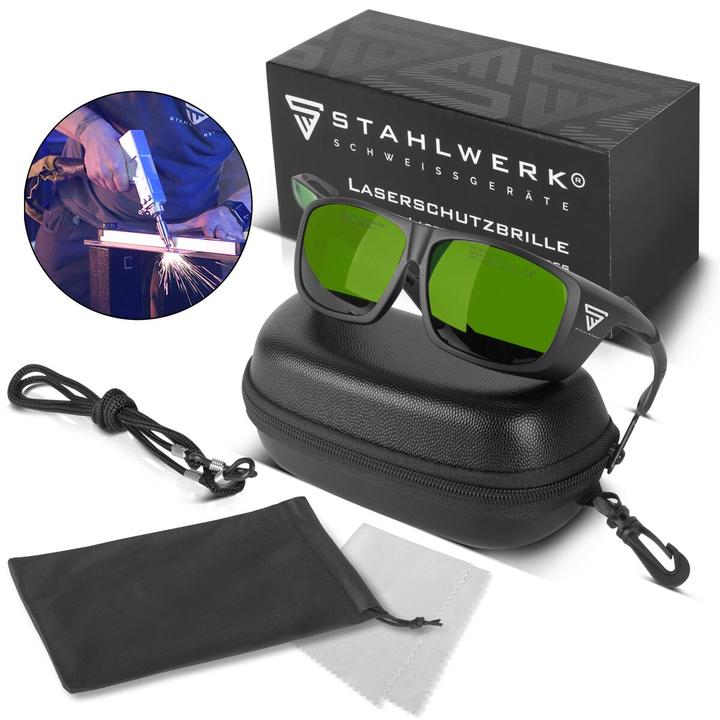 Actual product image Stahlwerk Laser safety goggles according to DIN EN207 Wavelength range from 660 - 1080 nm