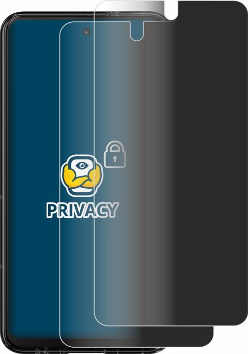 Produktbild BROTECT Sichtschutzfolie Anti-Spy Privacy Folie Blaulicht-Schutz (2 Stück, Motorola Edge 20 Fusion)