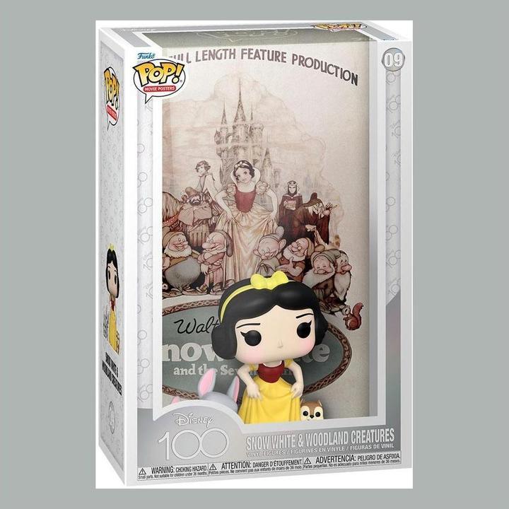Image du produit Funko POP Movie Poster Disney 100th Snow White & Woodland Creatures