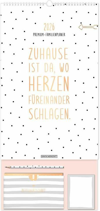 Premium-Familienplaner 2026 (Deutsch)