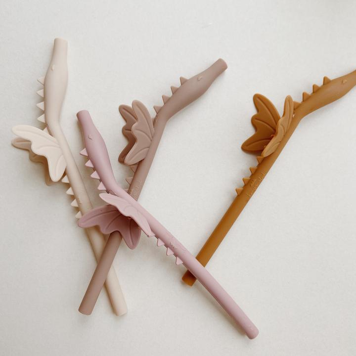 Immagine prodotto Konges Slojd Cannucce in silicone Dragon Mix