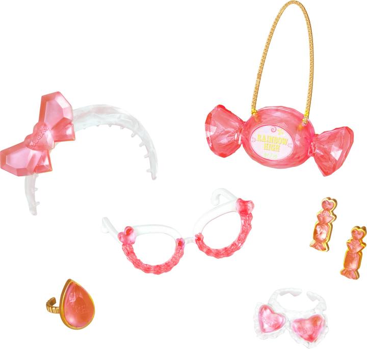 Actual product image Nobrand Rainbow High Crystal Fashion Doll Bella