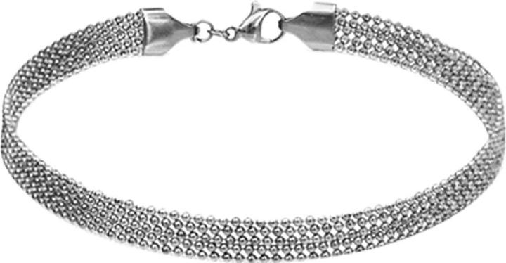 Image du produit Star Piercing Chaîne de bras argentée cinq chaînes à boules individuelles (17 cm, Acier chirurgical 316L, sans laiton)