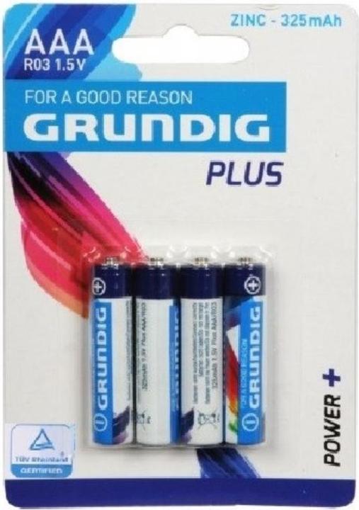 Image du produit Grundig Batterie R03 4 pièces (4 pcs, AA, 325 mAh)