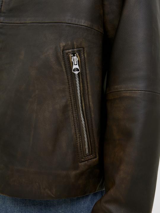 Produktbild Jack & Jones Lederjacke Lederjacke (XXL)