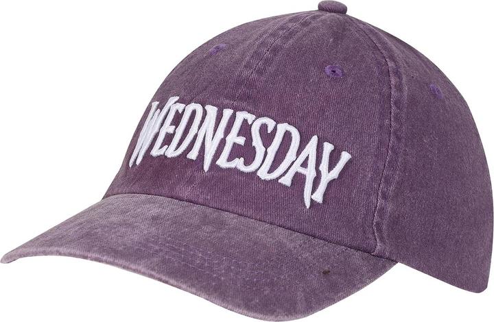 Actual product image Wednesday Logo Washed Baseball Cap (One size)