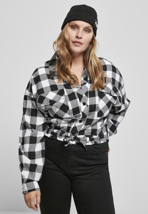 Immagine prodotto Urban Classics Camicia a quadri corta da donna (5XL)