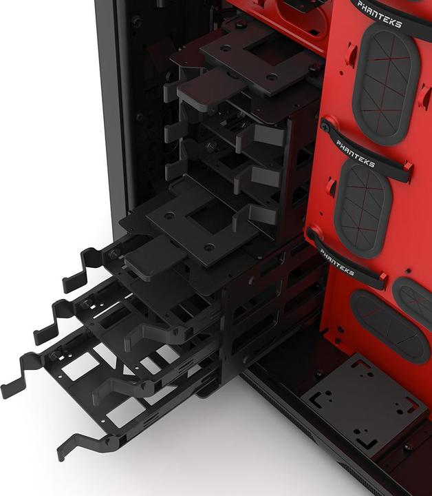 Produktbild Phanteks Enthoo Primo Special Edition, schwarz/rot (E-ATX, mATX, ATX)