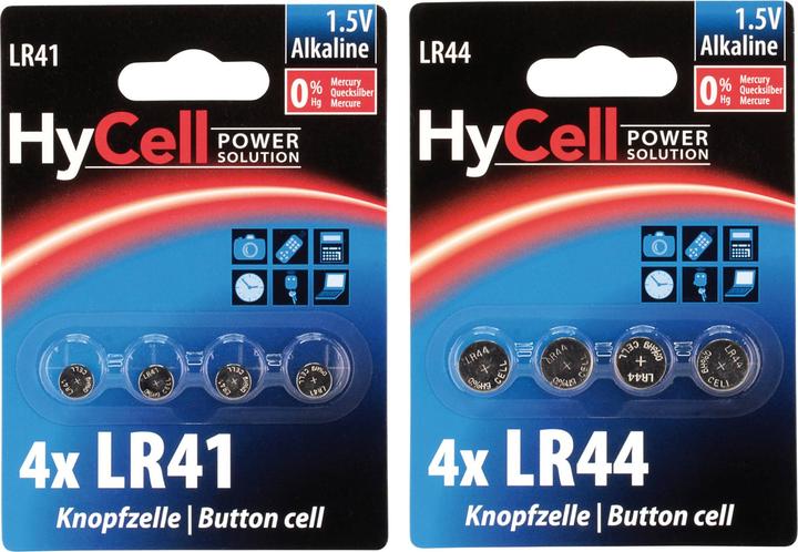 Actual product image HyCell Alkaline LR44 (4 pcs., LR44, 140 mAh)