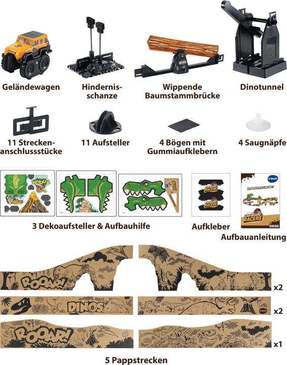 Immagine prodotto VTech Piloti di auto-board - Set avventura Dino