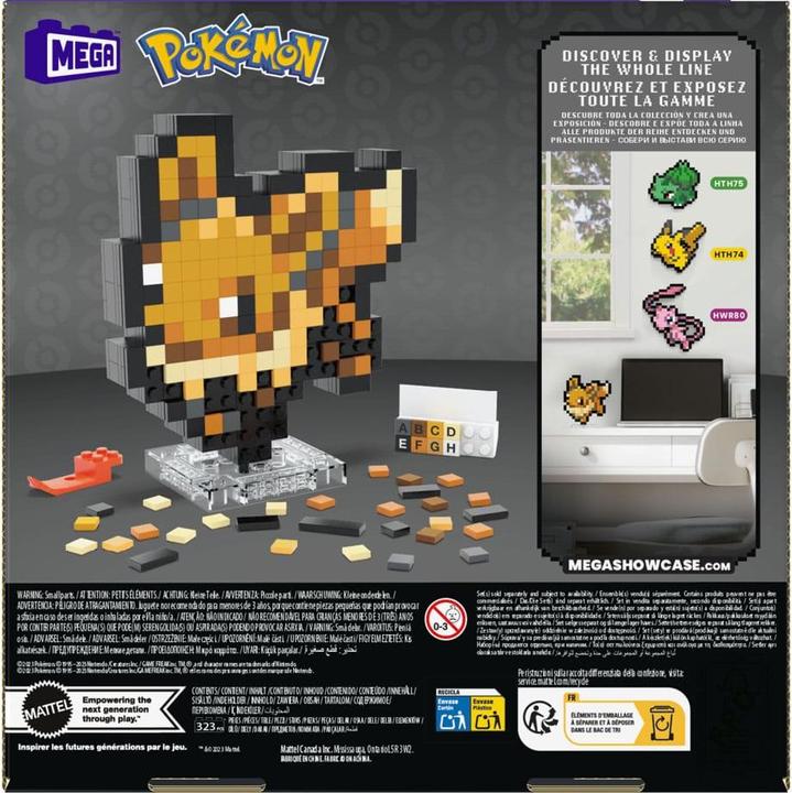 Produktbild MEGA Pokémon Evoli Pixel Art
