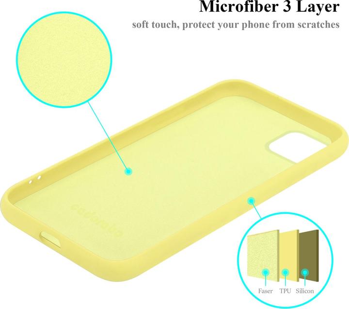Produktbild Cadorabo TPU Liquid Silicone Case Hülle (Samsung Galaxy A22 5G)