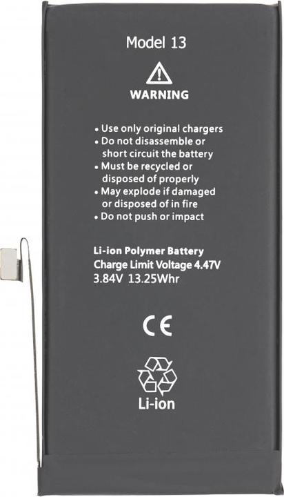 Productafbeelding Aftermarket Akku für iPhone 13, 3450mAh High Capacity