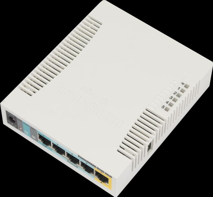 Produktbild MikroTik RB951UI-2HND: 5 Port WLAN Router