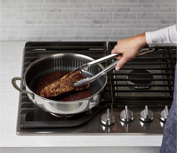 Image du produit Livington Titan Pan (28 cm, Poêle à frire, Acier inoxydable, Aluminium)