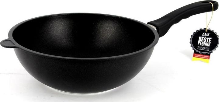 Image du produit AMT Wok à induction ø28cm, H : 11 cm avec manche (28 cm, Wok)