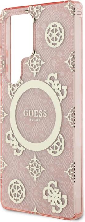 Image du produit Guess 4G Peony Pattern Case für Samsung Galaxy S25 Ultra - gold (Samsung Galaxy S25 Ultra)