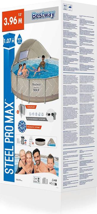 Actual product image Bestway Steel Pro Max Pool Set 396x107cm (Ø 396 x 107 cm)
