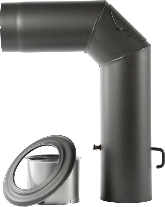 Produktbild Bertrams Kamin-Anschluss-Set Ø150mm grau 3teilig