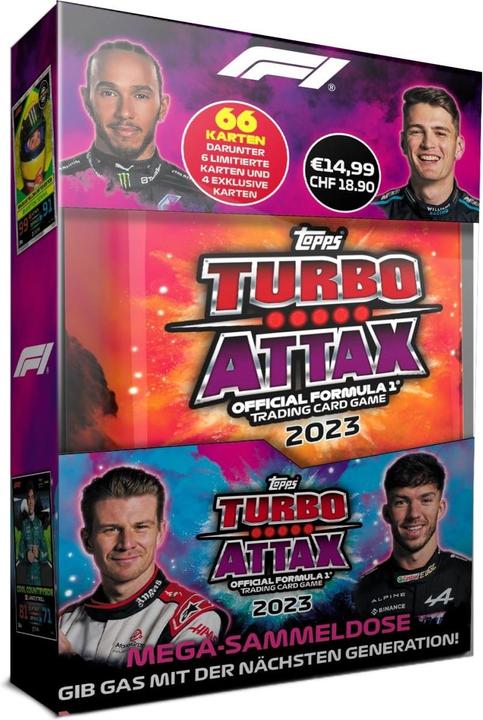 Produktbild Topps F1 Turbo Attax Mega Sammeldose (Multilingual)