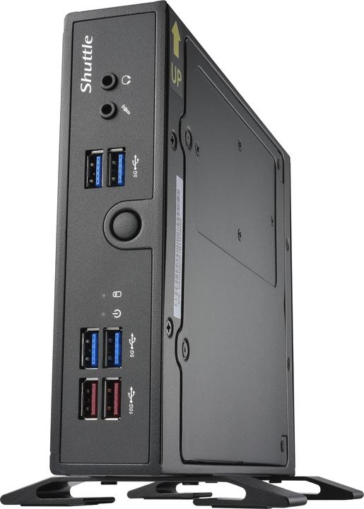Immagine prodotto Shuttle DS50U, PC con dimensioni 1,3 l, Mini PC barebone, DDR5-SDRAM, PCI Express, Serial ATA III, C (Intel Celeron 7305)