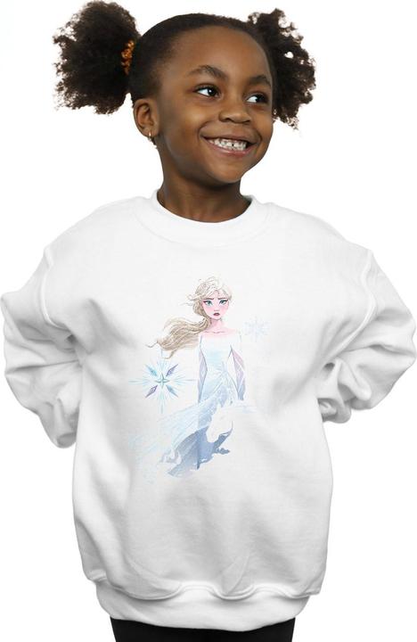 Image du produit Disney - Sweat FROZEN ELSA NOKK SILHOUETTE - Fille (116)