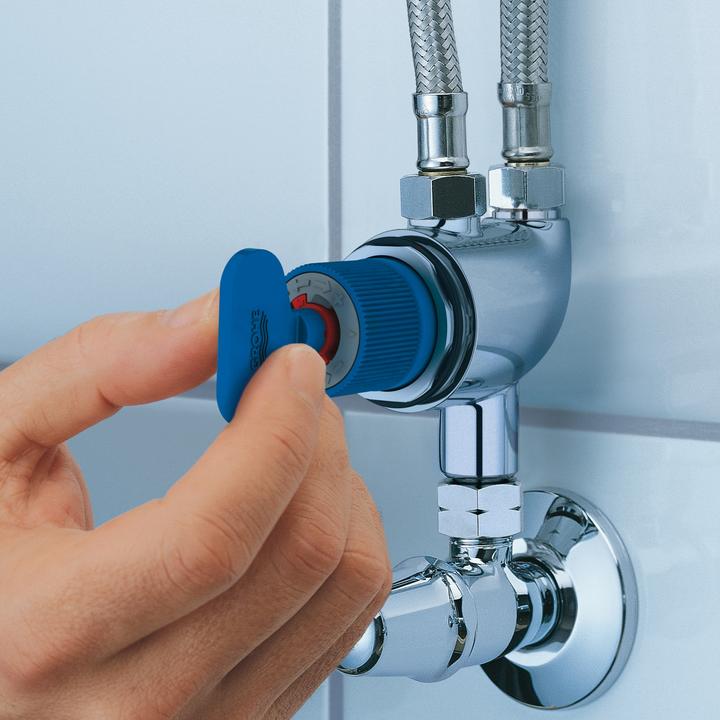 Actual product image Grohe Grohtherm Micro Undercounter Thermostat