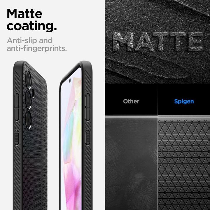 Image du produit Spigen Liquid Air Sam A35 5G czarny/matte black ACS07519 (Samsung Galaxy A35)