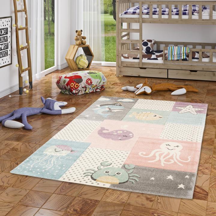 Produktbild Pergamon Kinder Teppich Maui Kids Unterwasserwelt (140 x 200 cm)