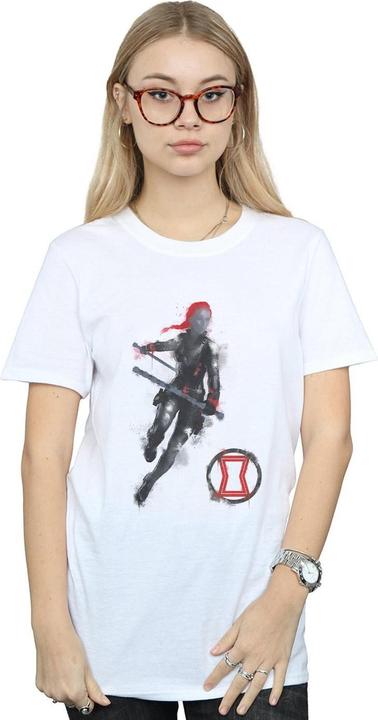 Image du produit - T-shirt AVENGERS ENDGAME PAINTED BLACK WIDOW - Femme (L)