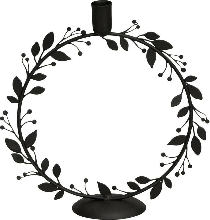 Image du produit Cocon Bougeoir Couronne, Noir