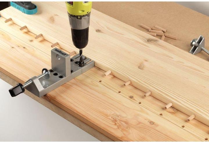 Produktbild wolfcraft Universal-Holzdübler-Set (40 Stk.)