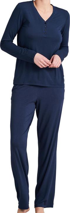 Produktbild Schiesser Modal Schlafanzug Langarm (46, 3XL)