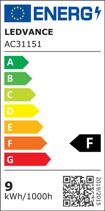Label énergétique Osram Base Retro Classic (E27, 7 W, 806 lm, 5 x, F)
