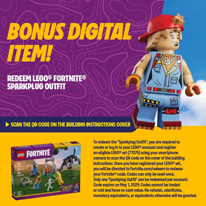 Immagine prodotto LEGO Das Lager von Schali und der Zündkerzenkünstlerin (77075, LEGO Fortnite)