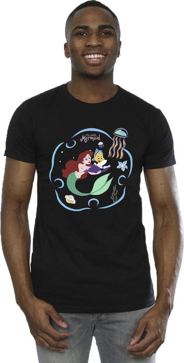 Image du produit Disney - T-shirt THE LITTLE MERMAID READING A BOOK - Homme (XL)
