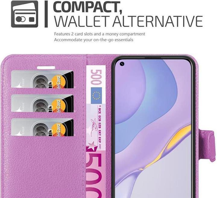 Actual product image Cadorabo Book with stand function cover (Huawei Nova 7 5G)