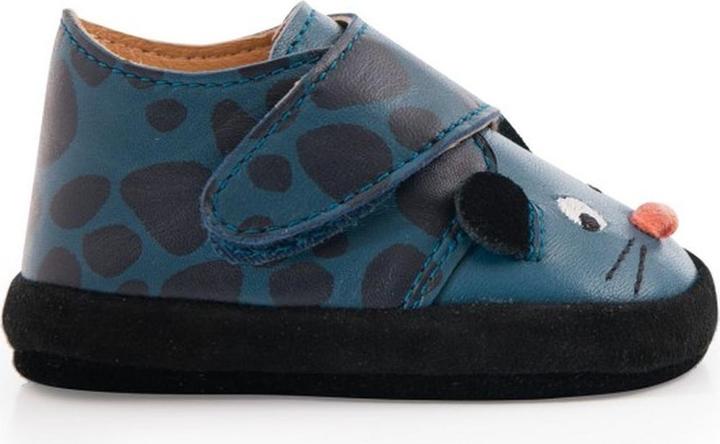 Image du produit Moulin Roty Chaussons en cuir panthère bleue Dans La Jungle 6/12 mois (12)