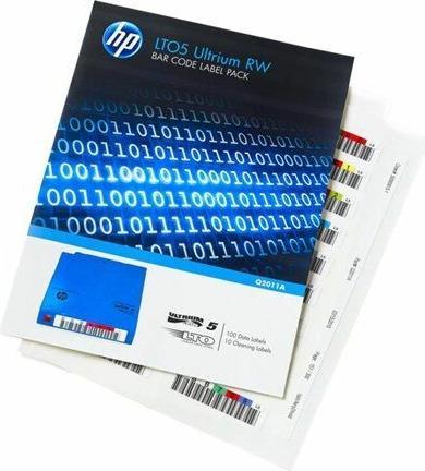 HPE HP LTO-5 Ultrium WORM Strichcode-Etiketten-Pack
