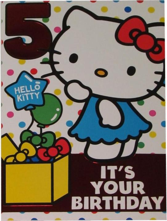 Image du produit Hello Kitty - Carton IT'S YOUR BIRTHDAY (1 pcs)